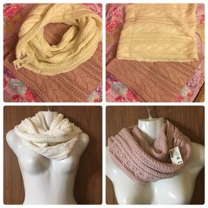 Bundle of Two Infinity Scarves